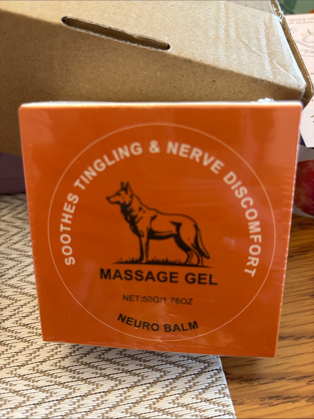 Neuro Balm Massage Gel — Orange Soothing Body Gel